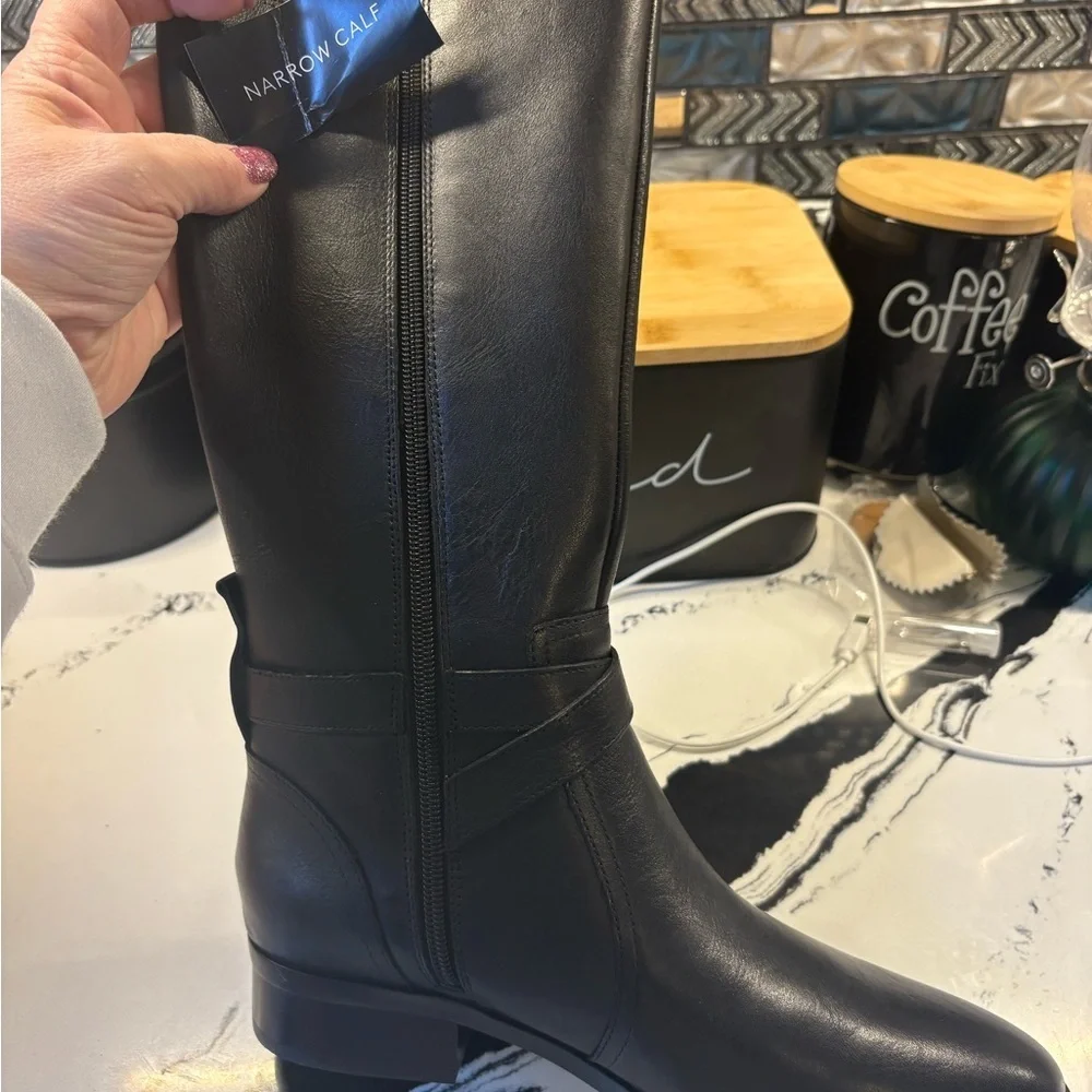 Naturalizer Black Over the Knee Boots